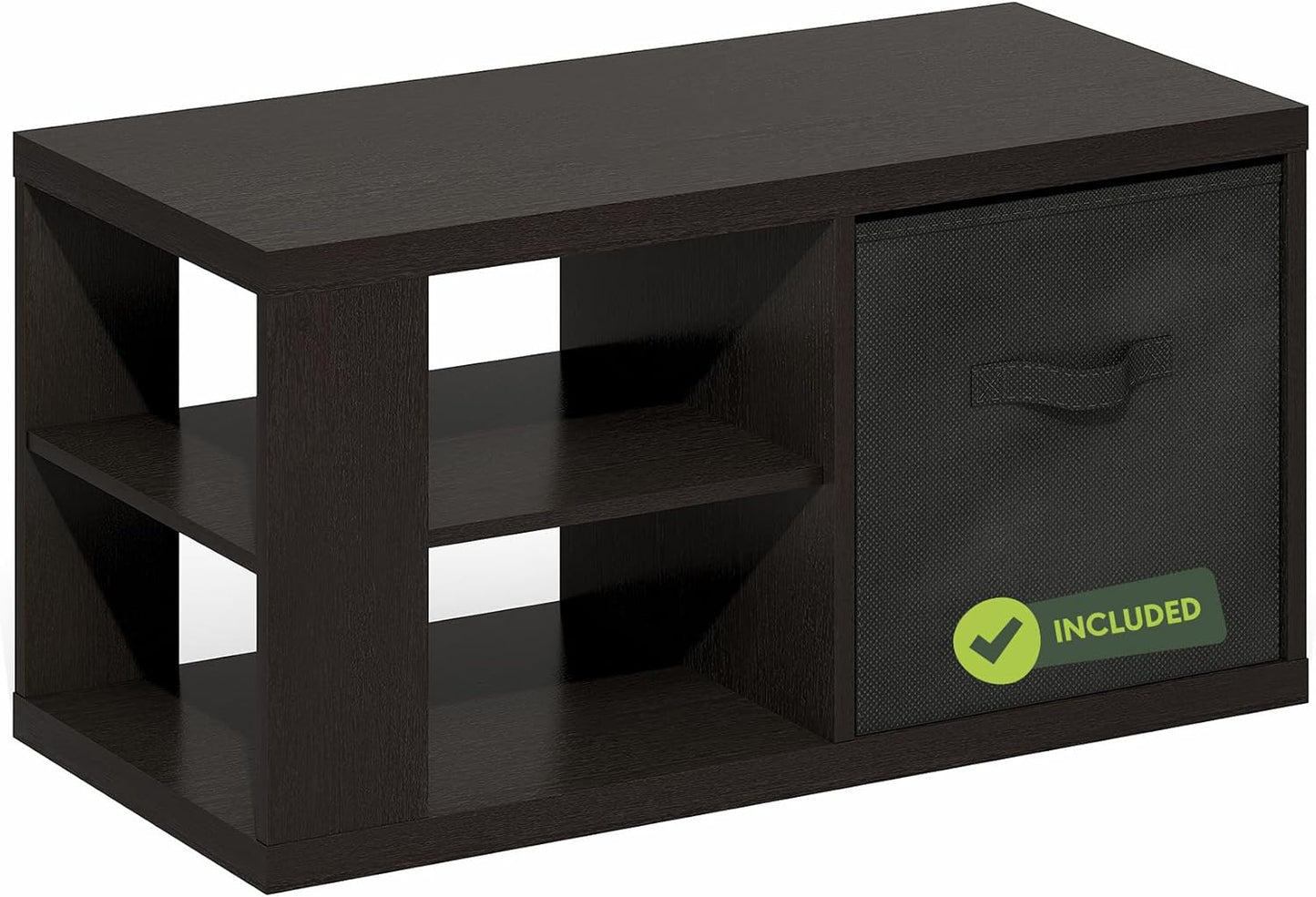 Furinno Classic Simple Coffee Table for Living Room, 38.98 (W) x 17.52 (H) x 18.9 (D) Inches, White