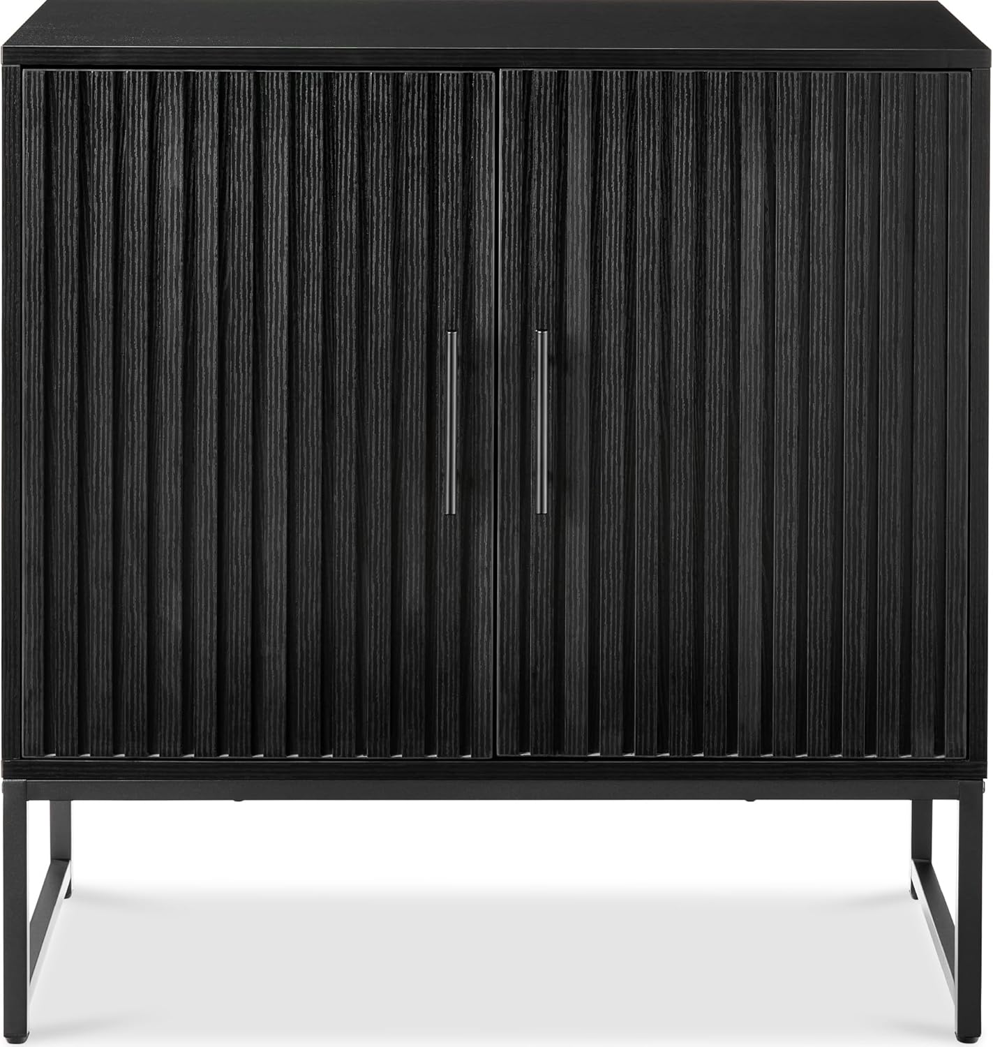 Best Choice Products 2-Door Rattan Storage Cabinet, Accent Furniture, Multifunctional Cupboard for Living Room, Hallway, Kitchen, Sideboard, Buffet Table w/Non-Scratch Foot Pads - Natural